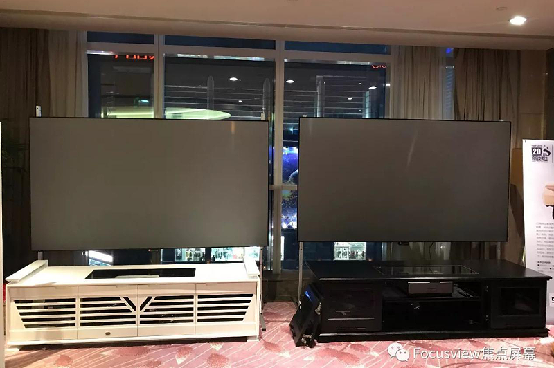 家庭影院抗光幕怎么安裝